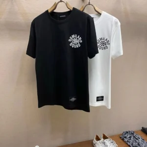 European and American Summer Trendy Brand Men's and Women's Cotton Casual Round Neck Trendy Short-sleeved Top T-shirt Letters .