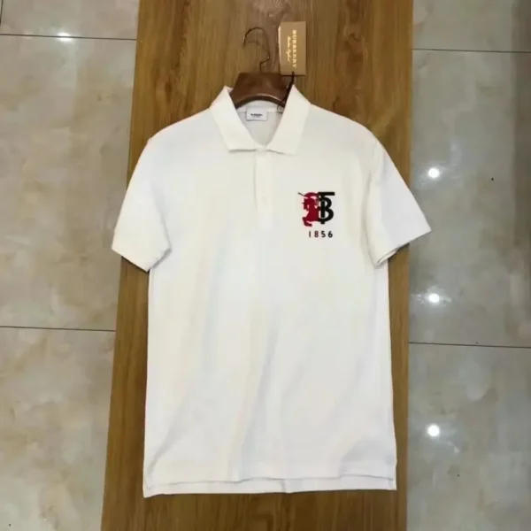 Fashion Luxury Brand Business Polo Shirt Men's Short-sleeved Printed T-shirt Loose Summer Plus Size Men's Top . - Image 2