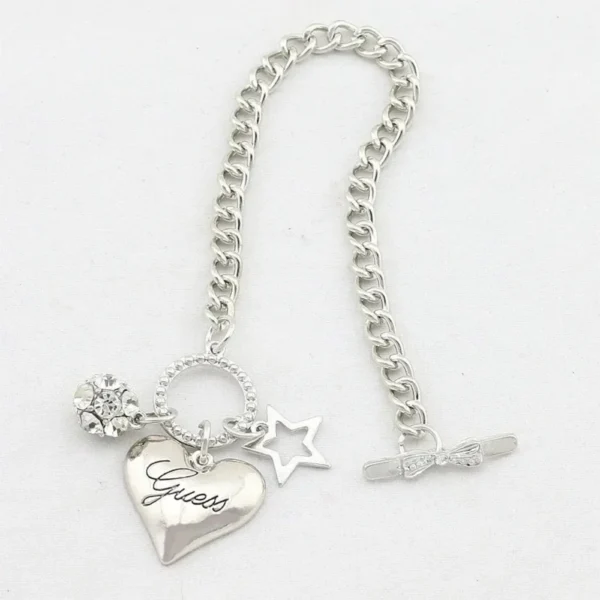 2024 New Arrival Love Heart Charms Bracelets for Women Gold Silver Color Bracelet&Bangle Jewelry Europe American Style Gift - zinifashion 36 - Image 6