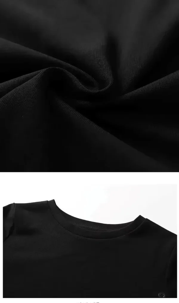 New Summer Casual Round Neck Short-sleeved Men's and Women's Versatile Same Trendy Brand Letter Printing Loose T-shirt - zinifashion 18 - Image 3