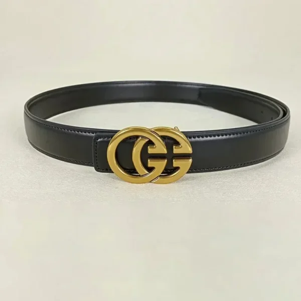 GG fashion cowhide real leather belt for women luxury desiner Unisex men's belt elegant girdle belt female jeans waistband - zinifashion 200000297 - Image 5