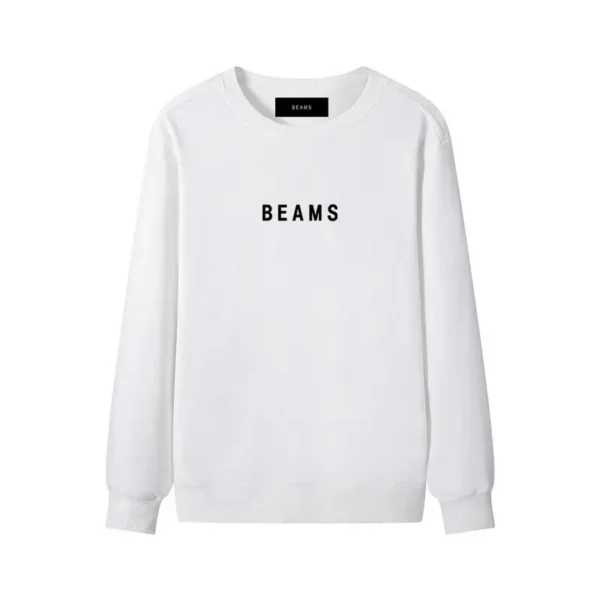 2025 spring hot selling Japanese brand cotton men's and women's O-collar sweatshirts high quality hoodie letter printing. - Image 3