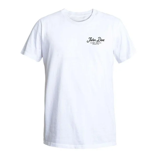 T-shirt John Doe "JD" Motorcycle Top Summer Luxury Brand Cotton Men's and Women's T-shirt Motorcycle Short Sleeve . - Image 2