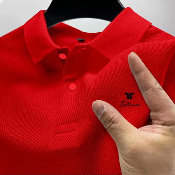 2024Summer New Fashionable Printed Short Sleeve High end Brand Men's Polo Shirt Business Casual Loose Breathable Men's WearS-3XL - zinifashion 201768104 - Image 3