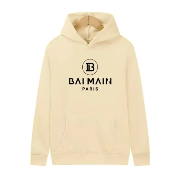 2024 Hoodie for Men's and Women's Autumn Winter New Luxury Brand Sweatshirt Thick Warm Pullover Casual Fashion Coat Fleece Tops - Image 4