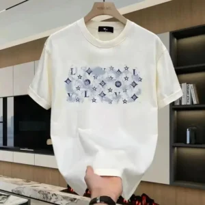 Summer New Casual T-shirt Women's Top Luxury Brand Women's Short Sleeve Brand Graphic Printing Unisex 100% Pure Cotton Clothing - zinifashion 200000345