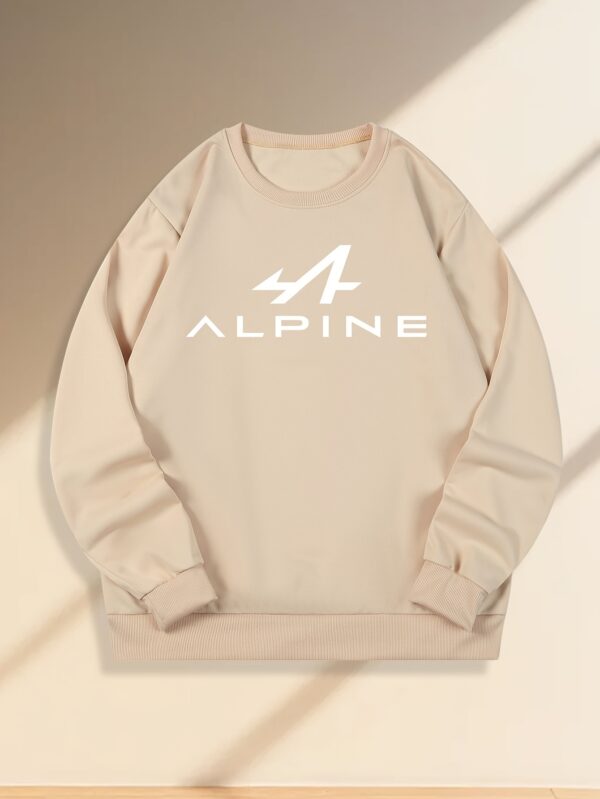 Print Men'S Versatile Round-Neck Shirt, Casual And Comfortable Long Sleeves, Suitable for Spring, Autumn, And Winter. - Image 4