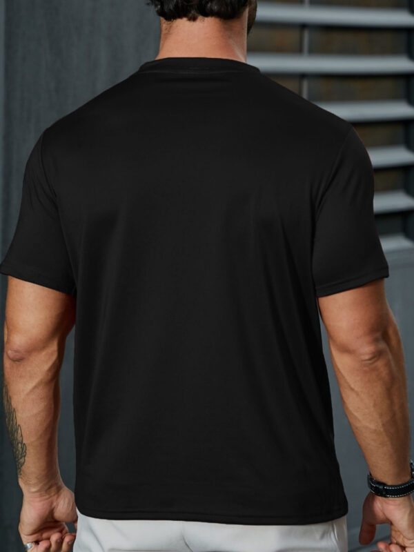 Men'S F407 North Rails Graphic Tee - Casual Summer Short Sleeve T-Shirt, Comfortable Stretch Fabric, Round Neck, Gray with Blue Logo & Bow Design, Lightweight & Breathable for Casual Attir - Image 9