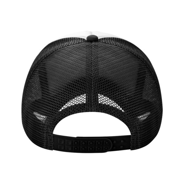 REPLAY Mesh Baseball Cap for Men & Women - Adjustable Lightweight Breathable Sport Hat with PVC Coating, White & Black Design for Camping, Outdoor Activities, Halloween, Thanksgiving, Father’s Day Gifts, Baseball Hat, Casual Headwear, Casual Style, Durable Headgear - Image 16