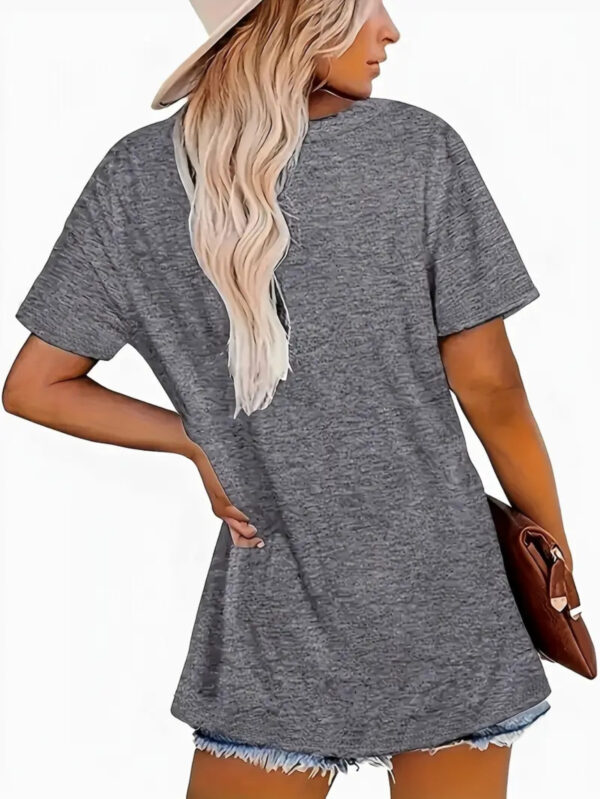 Women'S Casual "Kane" Graphic T-Shirt - Soft, Breathable Polyester Blend, Short Sleeve, Round Neck, Easy Care, Quick-Dry, Ideal for Outdoor Activities & Casual Wear, Casual Style, All Season Tee | Round Neck Tee | Comfortable Fit, Ladies T - Image 6