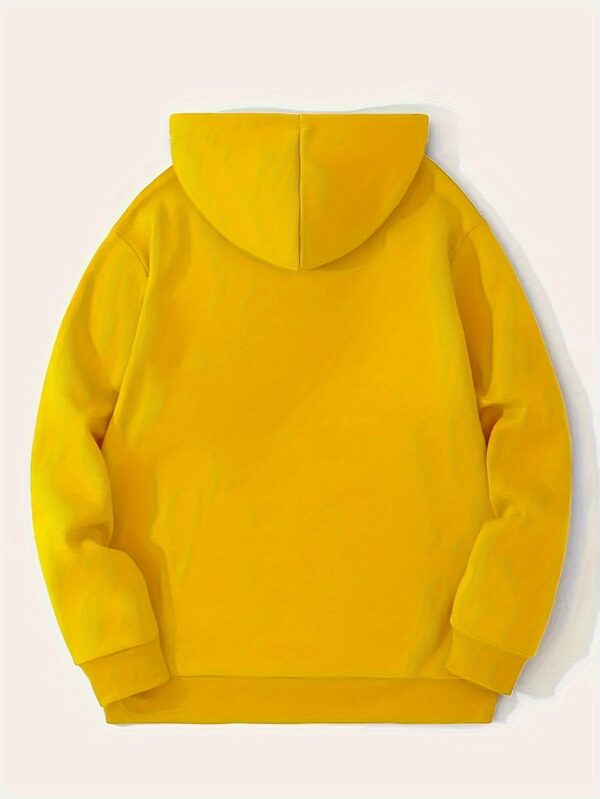 Women's & Men's Sporty Casual Hoodie with "Kane" Signature Print - Soft Beige Pullover for Spring/Fall, Comfortable Unisex Design, Machine Washable, Spring Fall Apparel, Minimalistic Fashion, Relaxed Fit - Image 7