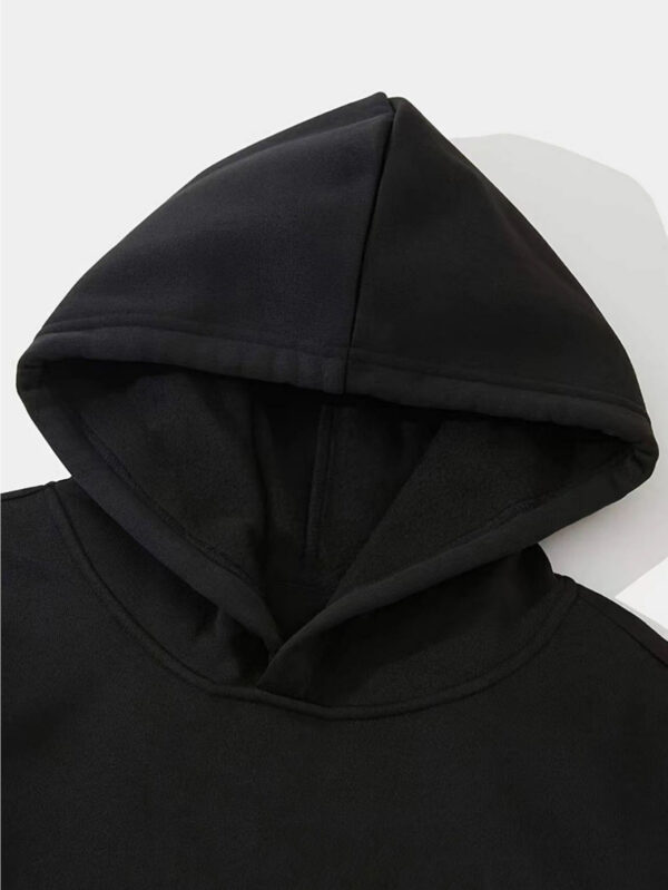 Women's Casual Long Sleeve Hoodie with Letter Print Pocket Sweatshirt for All Seasons - Image 9