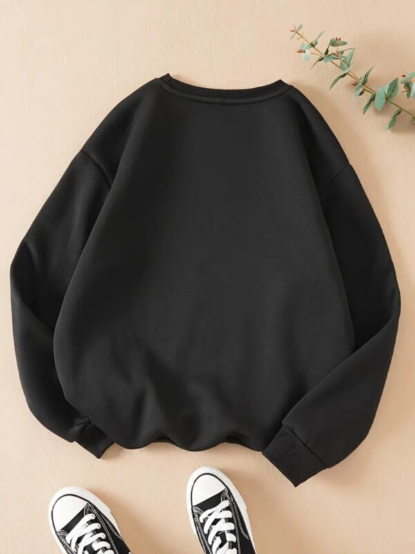 Women'S "Jack Wills" Fleece-Lined Crew Neck Sweatshirt - Comfortable Long Sleeve Pullover with Bold Print, Casual Sportswear for Casual Attire, Casual Wear | Stylish Crew Neck | Soft Texture Fabri - Image 5