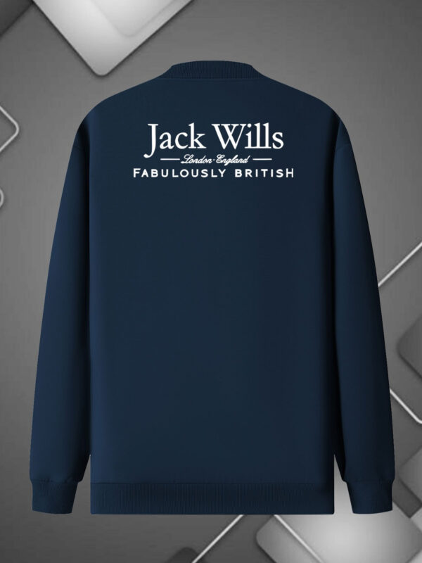 Men'S Red Jacket - Jack Wills "FABULOUSLY BRITISH" Bomber Style, Zip-Up with Pockets, Stand Collar, Long Sleeve, Polyester, Casual Outdoor Wear, Casual Outerwear | Stand Collar Jacket | Zippered Jacke - Image 9