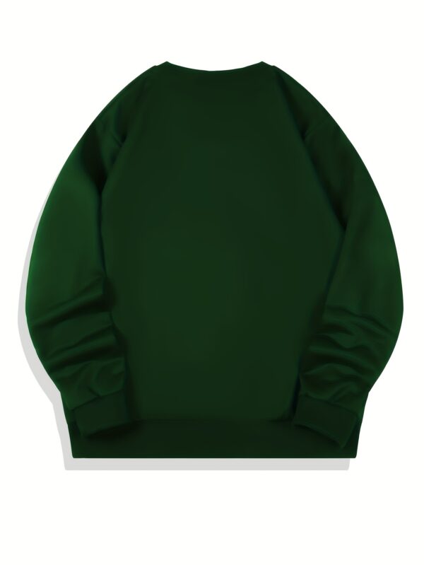 Men'S Casual Crew Neck Sweatshirt - "Jack Wills" Graphic, Loose Fit, Slight Stretch Fabric, Everyday Comfort, Everyday Casual Wear|Urban Fashion|Stylish Casualwear - Image 9