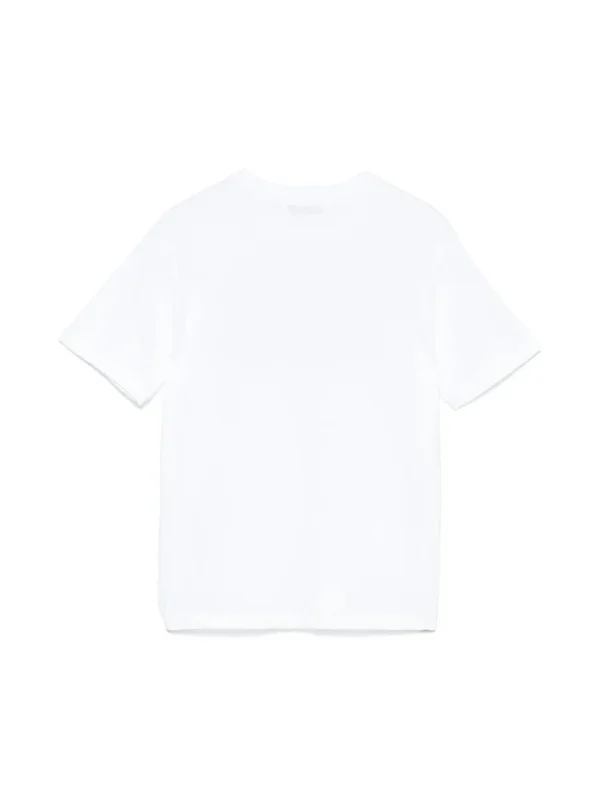 M Home Niche Sketch Letter Logo Printed Short Sleeve T-Shirt Women's Summer Neutral Casual Crew Neck Couple - zinifashion 18 - Image 3