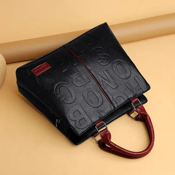 Large Capacity Trendy Women's Handbag Crossbody Bag for Outdoor Use Shoulder Bag with Zipper PU Material . - Image 4