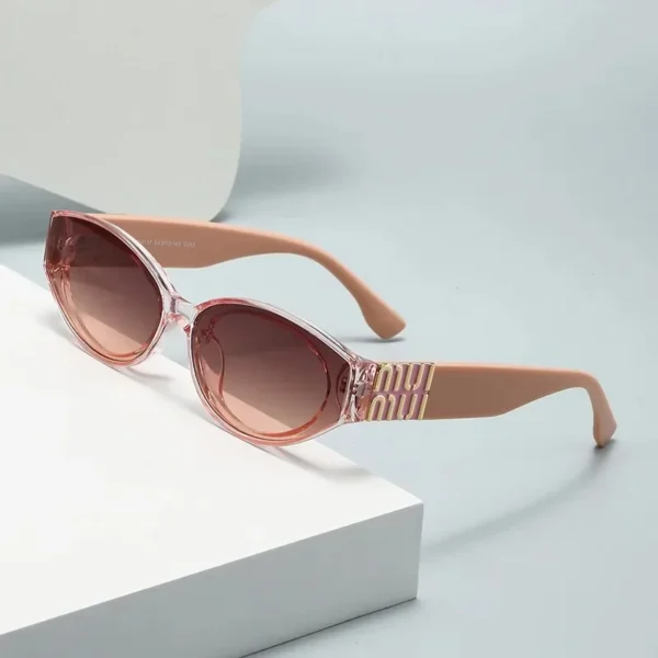 MUI MUI Glasses Stylish Fashion Designer Women Men Sunglasses Cute Oval Trending Shades Unisex Glamour Eyewear UV400 - zinifashion 200000297 - Image 5
