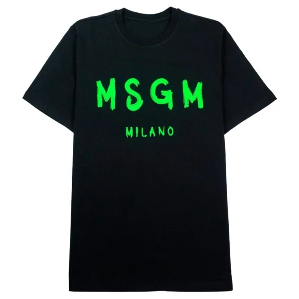 MM Simple Letter Logo Printing Tide Brand T-shirt Women's Summer Round Neck Half Sleeve Versatile Men and Women - zinifashion 18 - Image 4