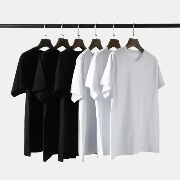 Fashion Brand Men T Shirt Casual Retro Stone New Logo Print Loose T Shirt Quick Drying Breathable 2025 Summer Leisure Cotton Tee - zinifashion 18 - Image 3