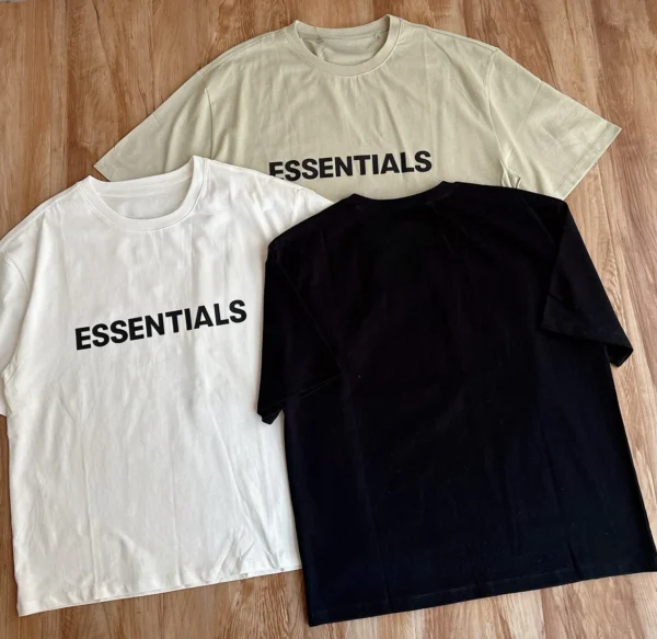 Summer Tide Brand Letter Printed Cotton Solid Color Simple Basic Round Neck Casual Short-sleeved Men's and Women's T-shirt - zinifashion 18 - Image 4
