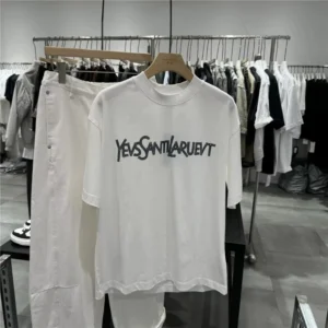 Summer Men's Faion Loose round Ne Pure Cotton Letter Print ort Sve T-irt Youth Versatile f Sve Top - zinifashion 200000343