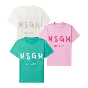 MM Simple Letter Logo Printing Tide Brand T-shirt Women's Summer Round Neck Half Sleeve Versatile Men and Women - zinifashion 18