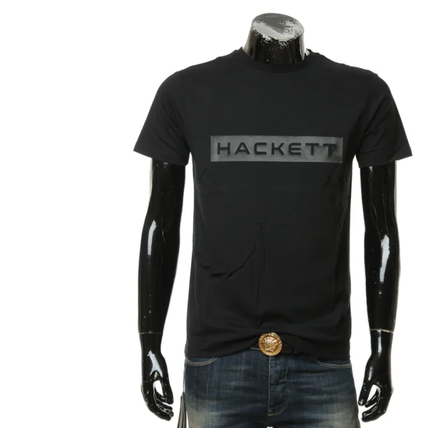 Hackett Printed Casual Summer Top, Simple Men's Pure Cotton Short-sleeved Round-neck T-shirt - zinifashion 1501 - Image 3