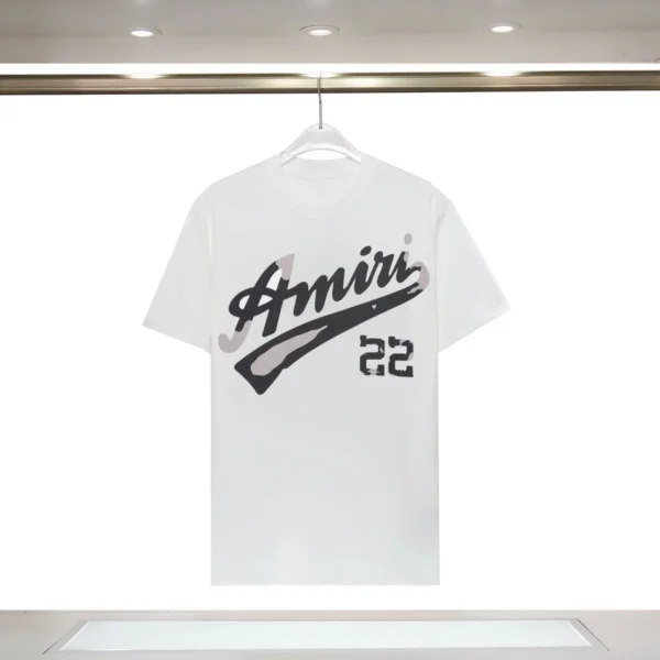 Spring and Summer New Logo Round Neck Short-sleeved Printed Crack High Street Loose Men's and Women's Short-sleeved T-shirt - AliExpress 18 - Image 2