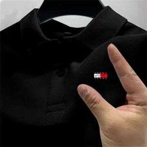 Men's Short Sleeve Polo Shirt, Quick Drying, Breathable, Casual Fashion, Business, Sports, Summer Clothing, High-end - zinifashion 200000343