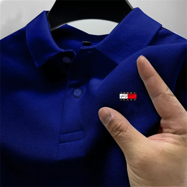 Men's Short Sleeve Polo Shirt, Quick Drying, Breathable, Casual Fashion, Business, Sports, Summer Clothing, High-end - zinifashion 200000343 - Image 5