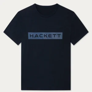 Hackett Printed Casual Summer Top, Simple Men's Pure Cotton Short-sleeved Round-neck T-shirt - zinifashion 1501