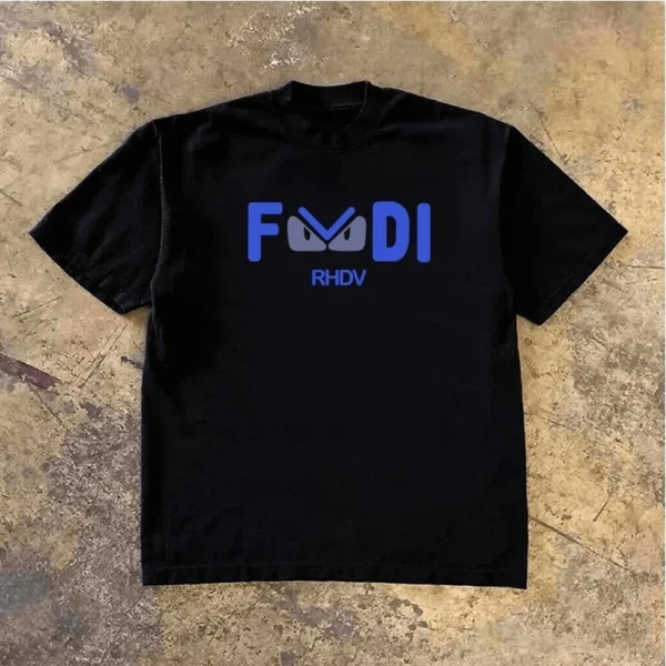 American Ins Trendy Short-sleeved T-shirt Men's and Women's Same Versatile Top Loose and Breathable - zinifashion 18