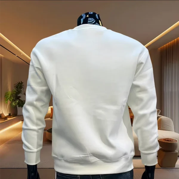 Hot Sales Mens Sweatshirts Print O-Neck Tops Man Daily High Grade Clothing Casual Sports Pullover Versatile Jogging Sweatshirts - zinifashion 200000343 - Image 4