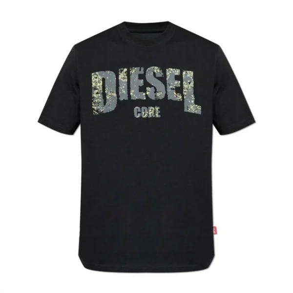 Trendy men's T-shirt 2025 Summer Fashion casual Graffiti letter print short-sleeved round-neck T-shirt black - zinifashion 1501 - Image 6