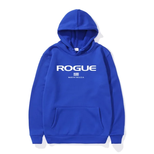 2025 Hoodie New Men's Sports Brand Rogue Fitnes Hooded Sweater Sports Men Pullovers Hip Hop Sweatshirt hombre ropa - zinifashion 200000343 - Image 3