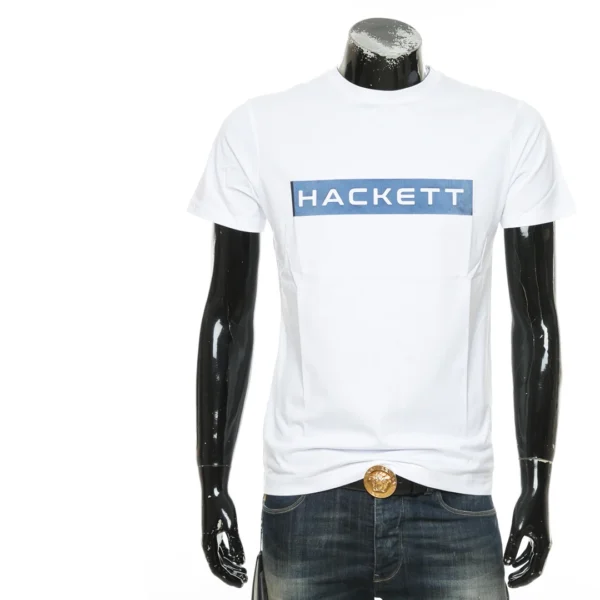 Hackett Printed Casual Summer Top, Simple Men's Pure Cotton Short-sleeved Round-neck T-shirt - zinifashion 1501 - Image 2