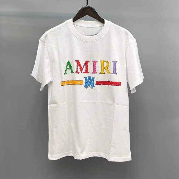 2025 New Summer Trend Classic Logo Printed Men's and Women's T-shirts, High-quality Pure Cotton Casual Round-neck Short-sleeved - zinifashion 1501 - Image 2