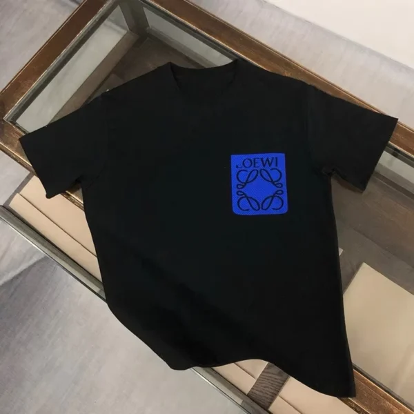 2025 Summer New LOE Short-sleeved Men's and Women's T-shirt with Logo Print on The Chest Is and Casual - zinifashion 1501 - Image 2