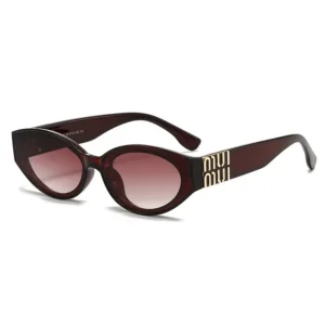 MUI MUI Glasses Stylish Fashion Designer Women Men Sunglasses Cute Oval Trending Shades Unisex Glamour Eyewear UV400 - zinifashion 200000297