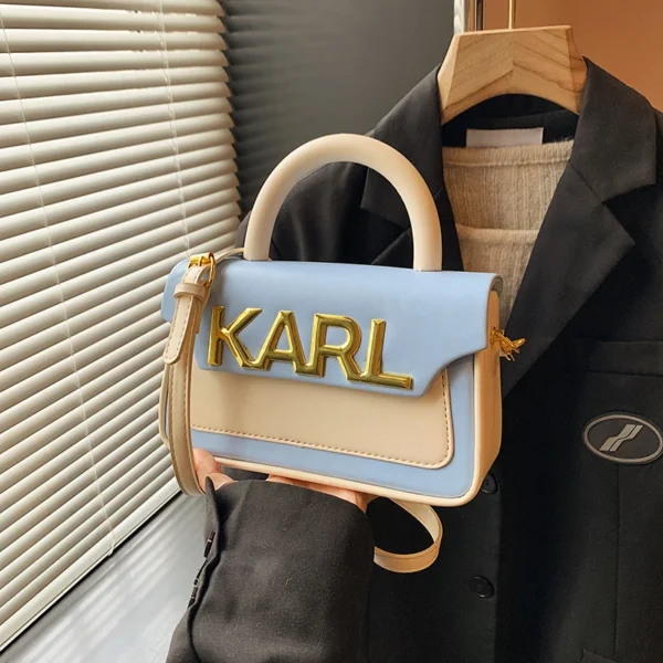 Designer Ladies Leather Tote Bag For Women Fashionable Crossbody Shoulder Purse Elegant Handbag Luxurious - zinifashion 1501 - Image 4