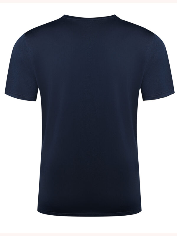 [Graphic T-Shirt] Black Soft Polyester Blend Men's "RAW" Graphic T-Shirt | Casual Short Sleeve Tee with Bold White Lettering, Comfortable & Stylish for Casual Attire, Everyday Tshirt - Image 10