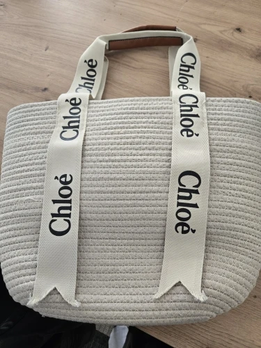 Simple Cotton Woven Tote Bag Summer Large Capacity with Lining Handheld Casual Beach Bag Neutral Minimalist Style Zipper Closure: Factory Seconds/Rejects – Refurbished – Never Used (Brand New) - Image 15