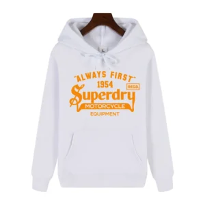 SUPERDRY Extremely Dry Brand New Hip Hop Retro Y2K Print Long Sleeve Sportswear Daily Outdoor Fashion Casual Street Men's Hoodie: Factory Seconds/Rejects – Refurbished – Never Used (Brand New)