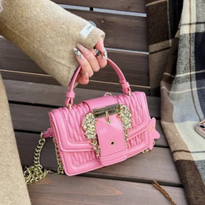 Durable Women Handbag Leather Messenger Shoulder Bag Crossbody Design Luxury Brand Famous Designer Classic Elegant Spacious: Factory Seconds/Rejects – Refurbished – Never Used (Brand New)