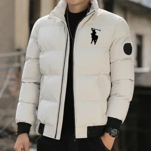 2025 Autumn/Winter fashion zipper cotton jackets, warm cotton-padded jackets, winter casual sports cotton-padded clothes, stand: Factory Seconds/Rejects – Refurbished – Never Used (Brand New)