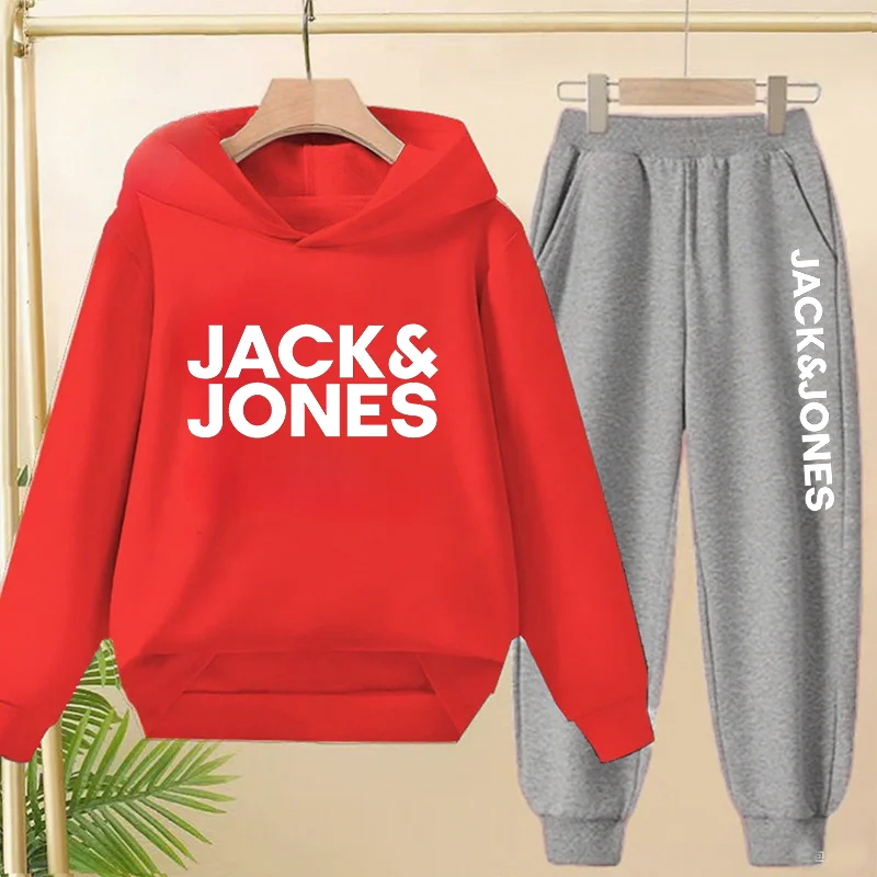 New Kids Hoodie Casual Coat Girls Boys Baby Brand Clothing 3-13Y Top/Pants 2P Outdoor Party Charming Jogging Clothes Fashion Set : Factory Seconds/Rejects – Refurbished – Never Used (Brand New) - Image 4