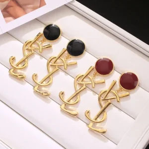 New letters unique exaggerated large earrings light luxury high temperament women's earrings: Factory Seconds/Rejects – Refurbished – Never Used (Brand New)