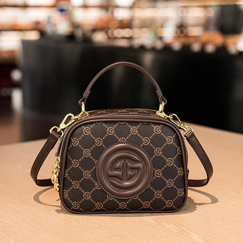 New Versatile Small Round Bag, Versatile, Light and Luxurious Work Clothing Small Bag, Work Crossbody Bag,: Factory Seconds/Rejects – Refurbished – Never Used (Brand New) - Image 2