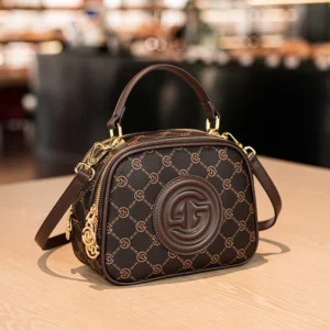 New Versatile Small Round Bag, Versatile, Light and Luxurious Work Clothing Small Bag, Work Crossbody Bag,: Factory Seconds/Rejects – Refurbished – Never Used (Brand New)